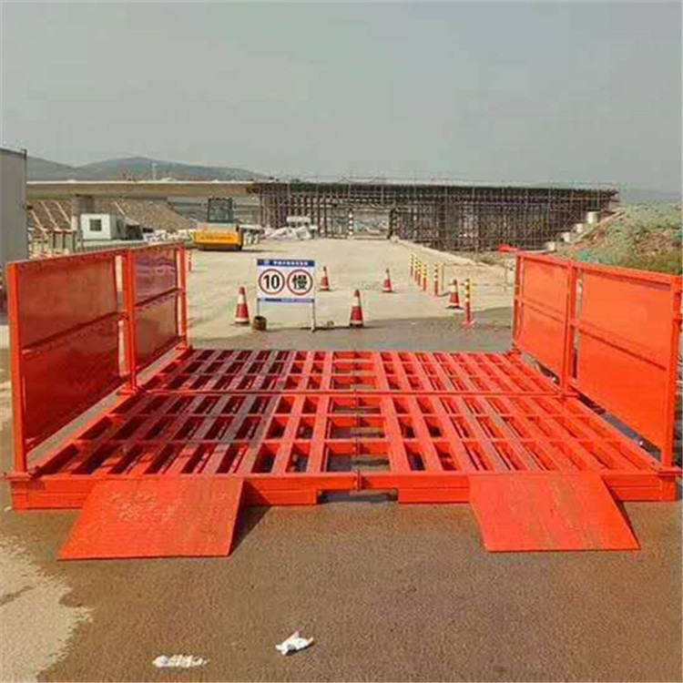 全自动高压洗轮机 天津建筑工地大门口清洗设备 3米100吨洗车机