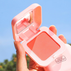 Domestic makeup single color blush candy vitality dirty tea peach orange natural nude makeup brightening rouge powder 3042