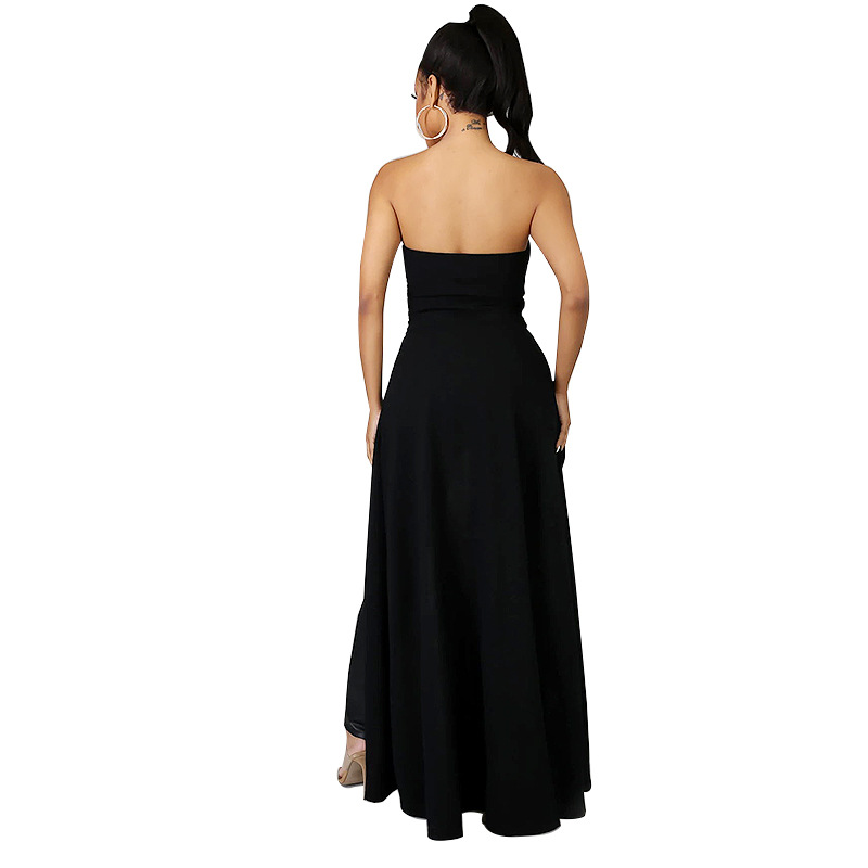 Wrapped Strapless Long Top wholesale clothing vendor Nihaostyles NSCYF68263