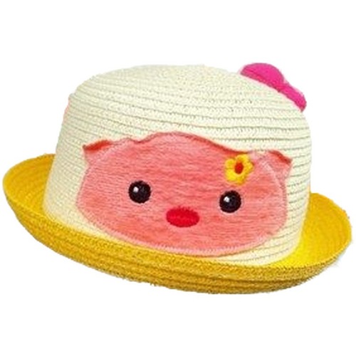 Children's sun hat, boys and girls straw hat, child sun beach hat, baby summer cute sun protection cartoon hat, cool hat