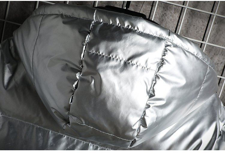 Heren puffer jacket met capuchon reflecterende afwerking winterjas_voghion.com
