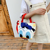 Brand cloth bag, universal cartoon one-shoulder bag, 2020, Korean style, wholesale