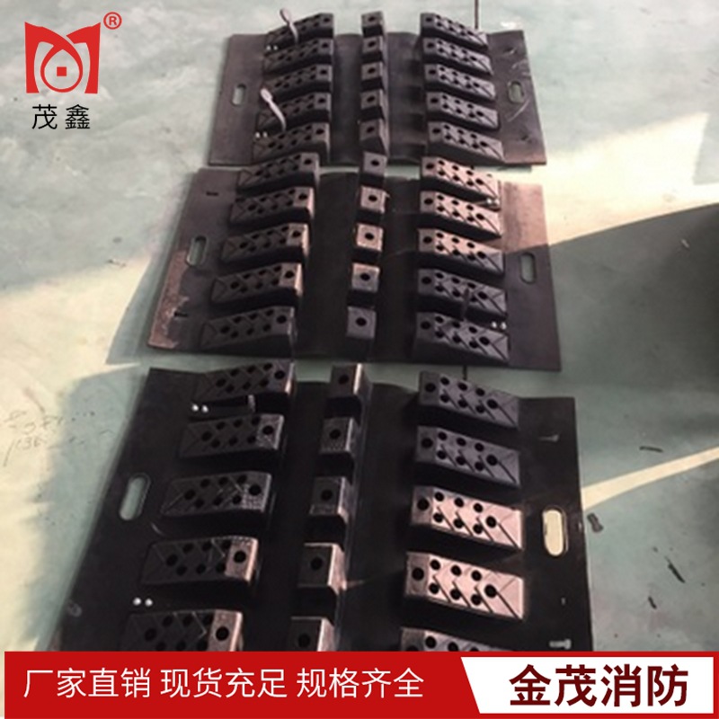 消防水带护桥橡胶护桥耐磨水龙带过桥板消防水带配件防压槽防护品