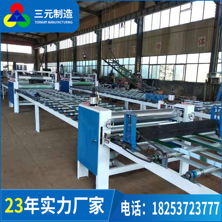 优质 PVC发泡贴纸机 免漆木饰面板贴面机 科技木护墙板贴膜机