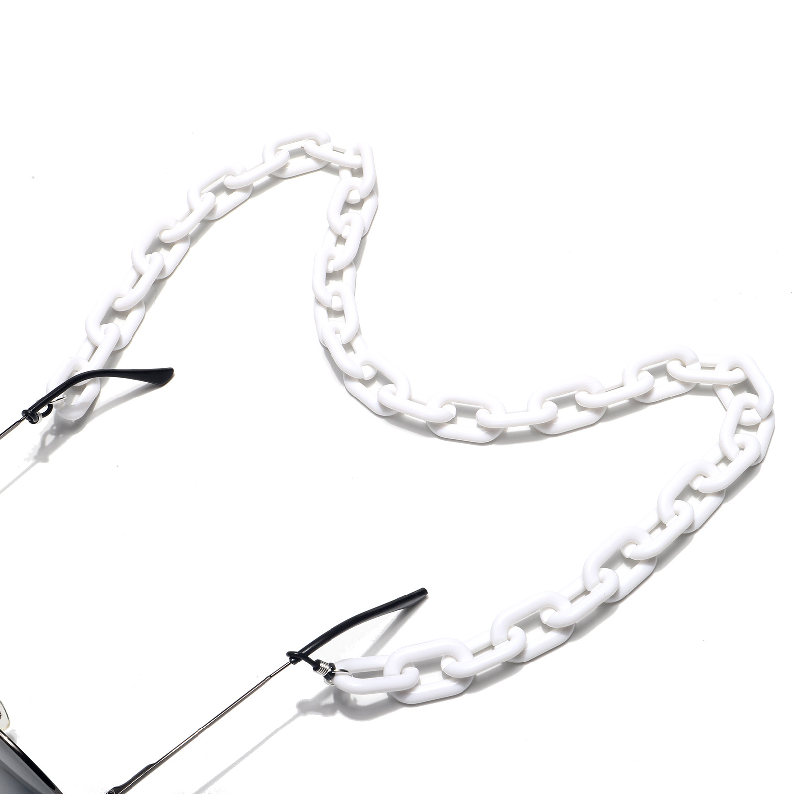 Acrylic Glasses Chain Simple Retro Thick Glasses Rope Fashion Glasses Chain Wholesale Nihaojewelry display picture 11