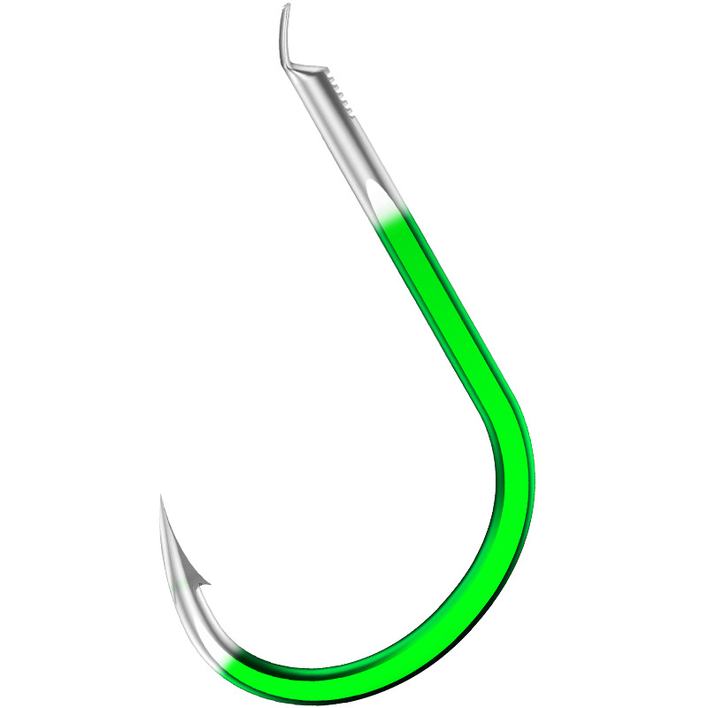 鱼钩散装进口鲫鱼钓鱼钩歪嘴伊豆新关东无倒刺伊势尼正品鱼勾钩子