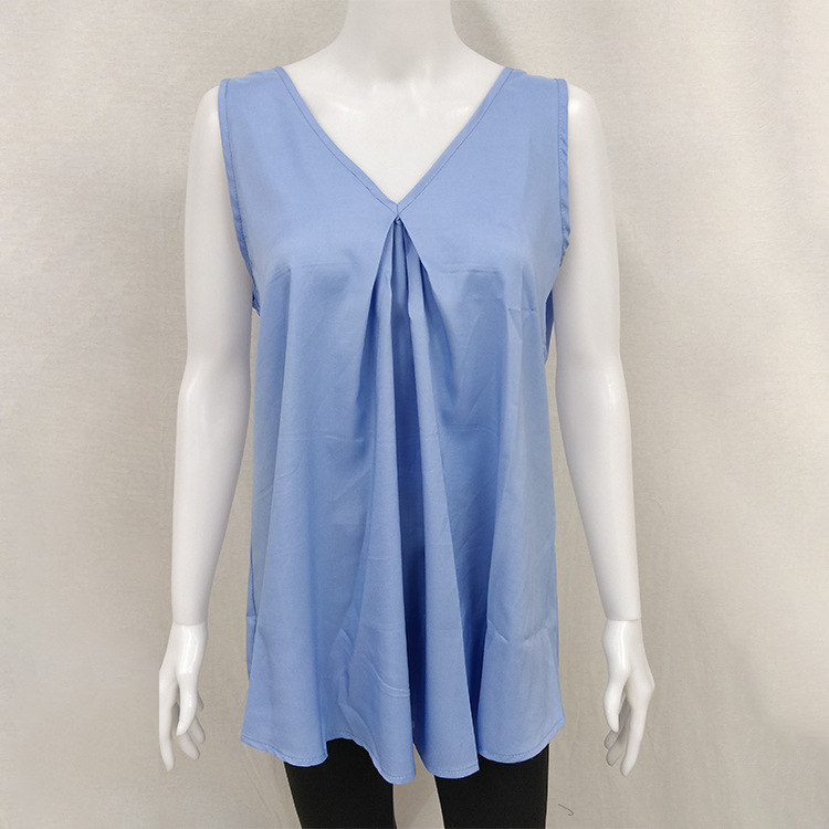 Women's Vest Sleeveless Tank Tops Elegant Solid Color display picture 2