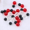 Glossy beads, crystal, red oolong tea Da Hong Pao, necklace handmade, curtain, 4-12mm