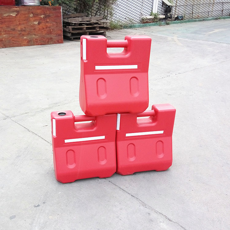 加厚隔离墩50x55cm物业酒店道路引导分流注水小水马交通设施批发