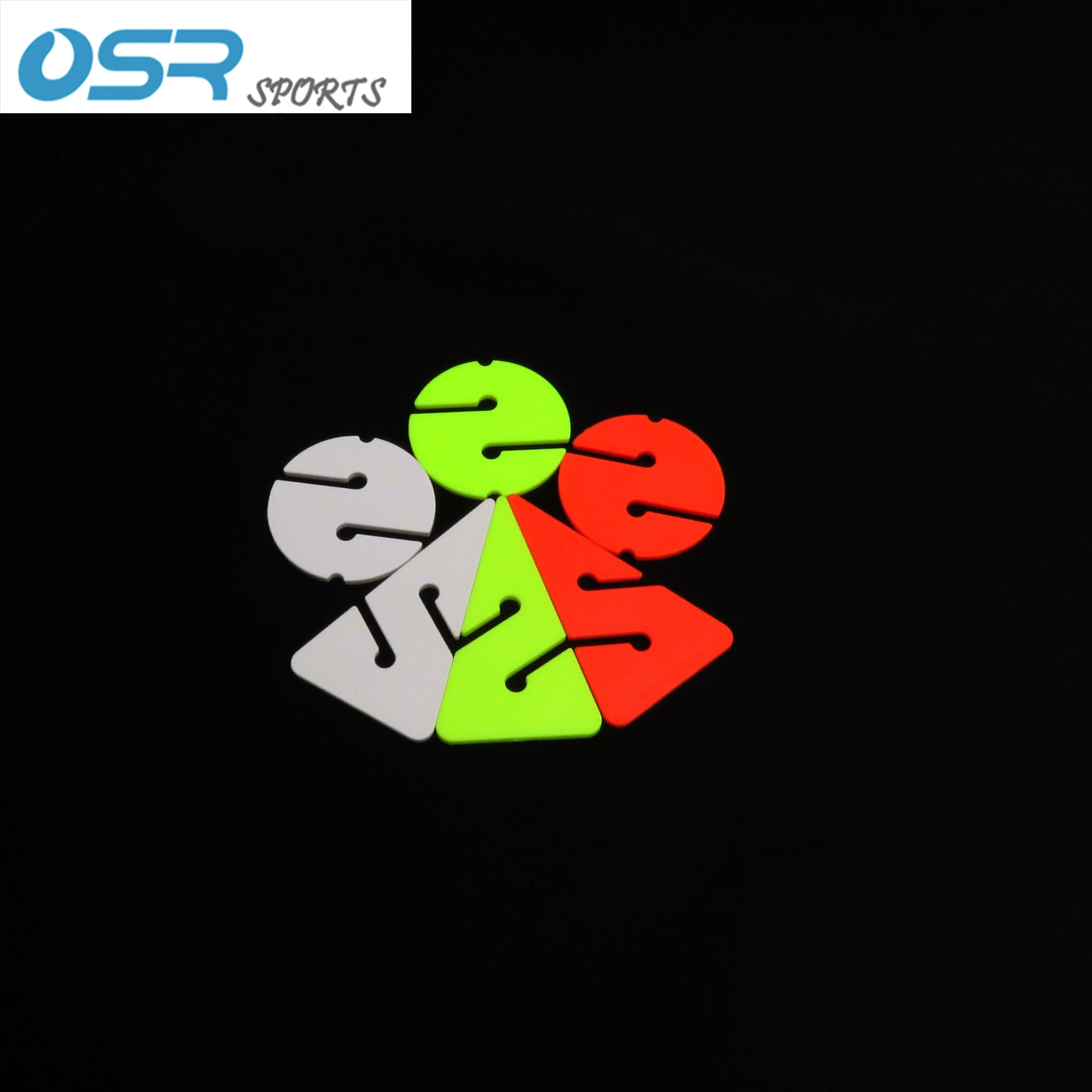 Технический divingguide RopeIndicator bidding triangle label three-color biscuit label