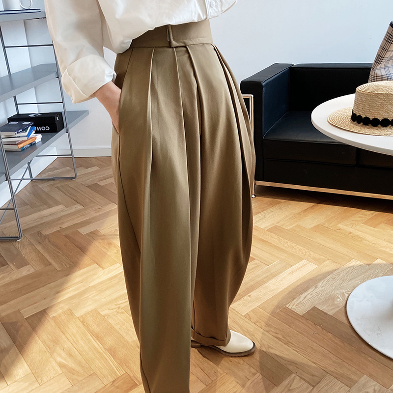 Women's Daily Casual Solid Color Full Length Casual Pants display picture 5