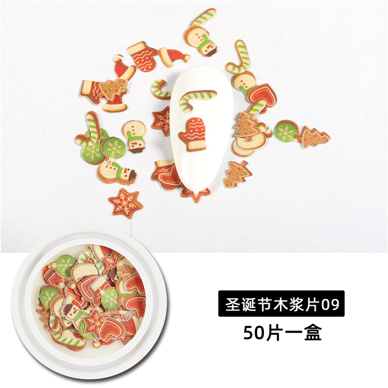 Tabletas de pulpa de madera de Navidad 09