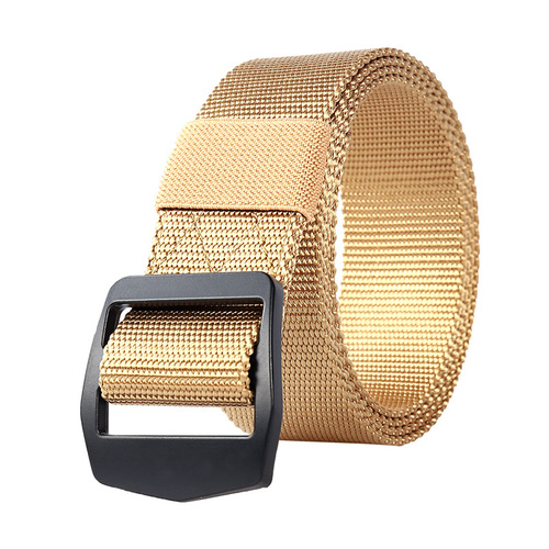 Manufacturer Tactical Daily Use Alloy Belt with Nylon Imitation Anti-Allergy Outdoor Military Training Multifunctional Versatile Belt
