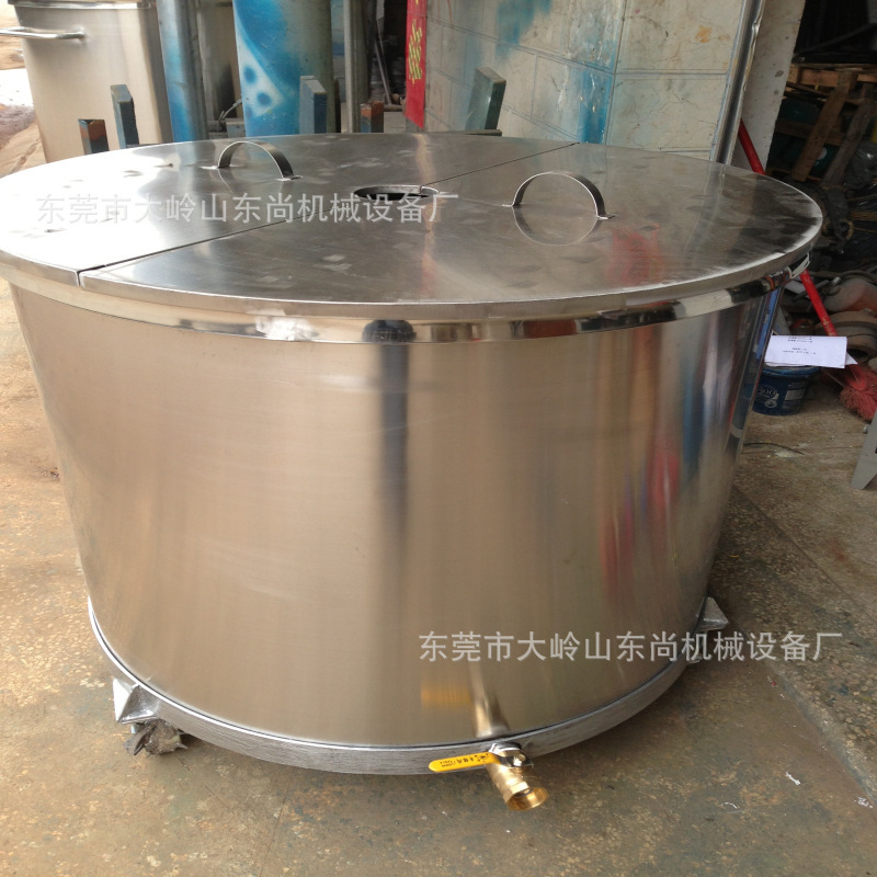 移动304不锈钢拉缸供应 不锈钢移动拉缸 东尚敞口移动拉缸