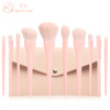 Matte brush, quick dry soft tools set, 10 pieces