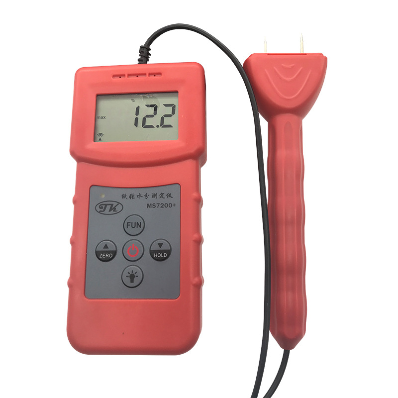 纸张 纸卷水份测定仪   纸制品水分测定仪MS7200+