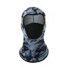 Silk summer helmet for cycling, breathable windproof camouflage mask, sun protection