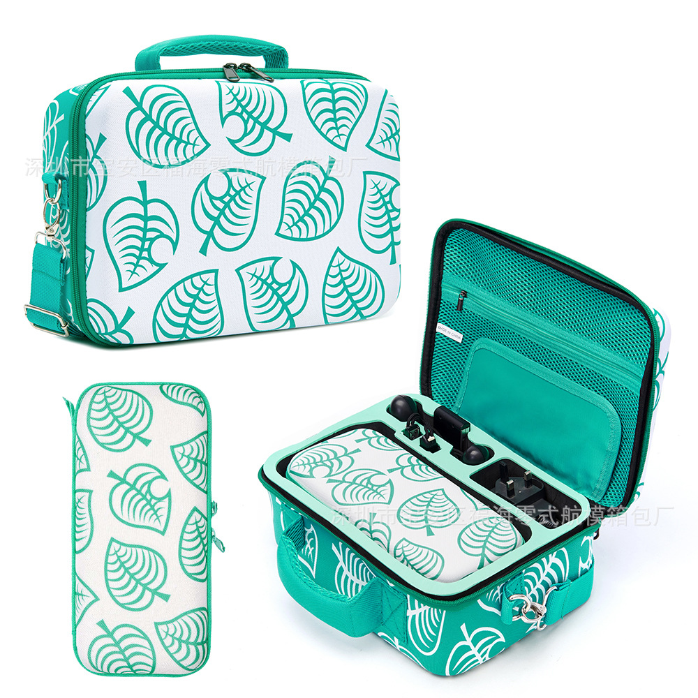 Animal hijo NS Nintendo Switch bolsa de almacenamiento móvil hijo bolsa de protección Switch caja de almacenamiento bolsa grande bolsa de accesorios