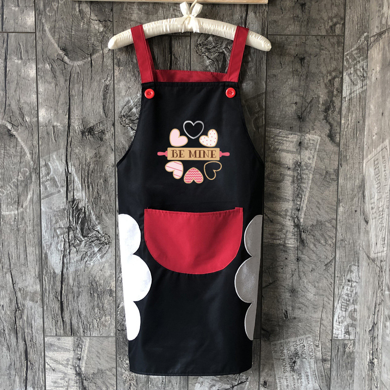 Amor Rolling Pin + correa de mano borrable impermeable oso negro rojo bolsillo + IMPRESIÓN