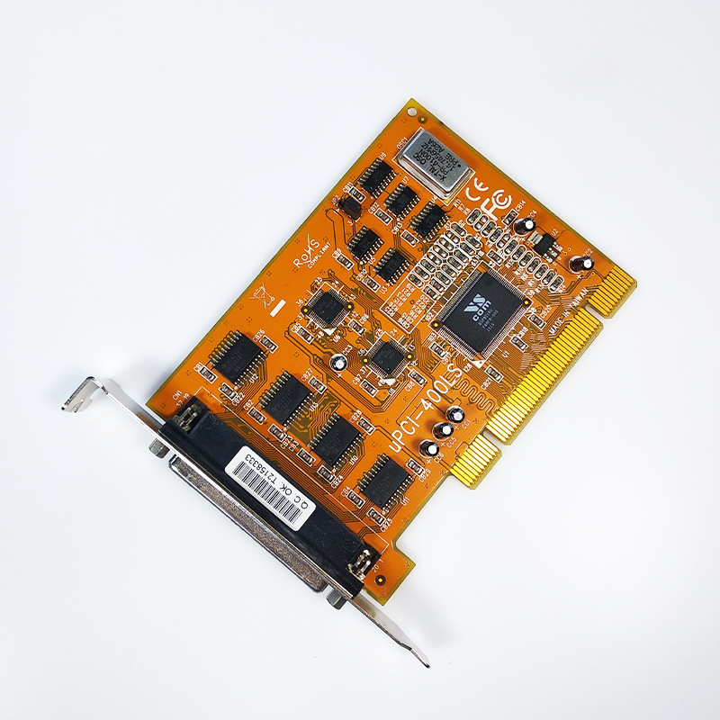 二手VScom 4端口RS-232 UPCI转串口卡uPCI-400LS