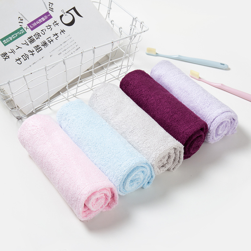Toalla de secado de fibra de bambú, toalla absorbente para adultos para lavar el cabello de las mujeres, turbante, gorro de ducha, tamaño personalizado de 25*65 cm._voghion.com