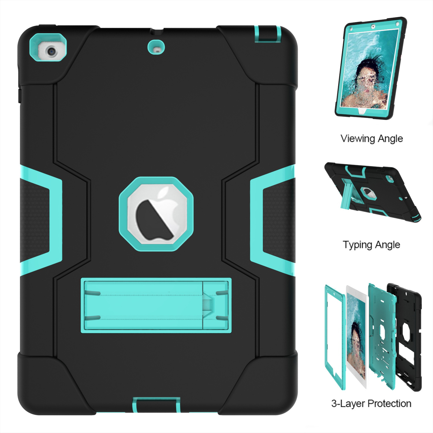 블랙 민트 그린