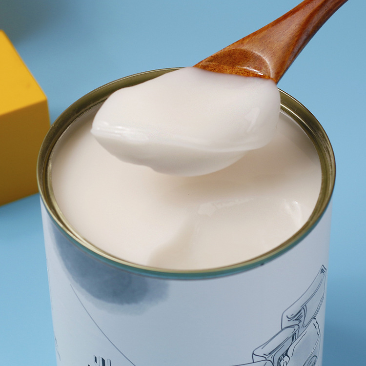 盾皇椰漿果凍800g 罐裝免煮即食海南椰奶凍奶茶店專用甜品原料