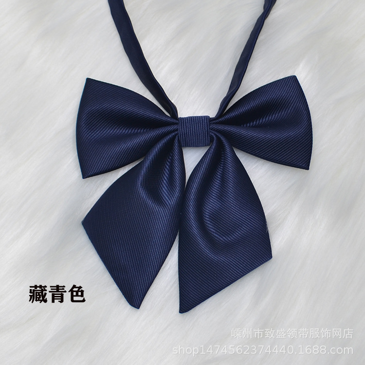 Solid color bow tie with bow, direct factory sales, Korean style 4