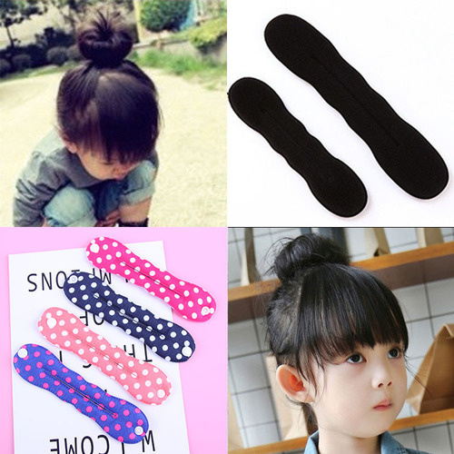 Korean Version Hair Accessories Sponge Curling Wand Bun Flower bud Hair Tool Accessory Hair Curler Head Decorations Dropshipping One Piece