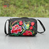 Ethnic small one-shoulder bag with zipper, shoulder bag, 2020, ethnic style, with embroidery