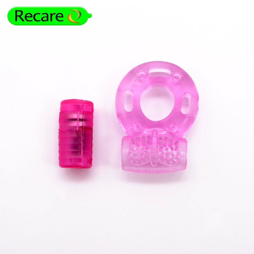 Recare vibrate the ring -lapse delay ring silicon glue ring lock essence of adult products wholesale