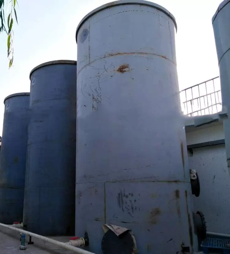 微电解反应器厂家 万泓微电解设备 工业污水处理设备铁碳塔