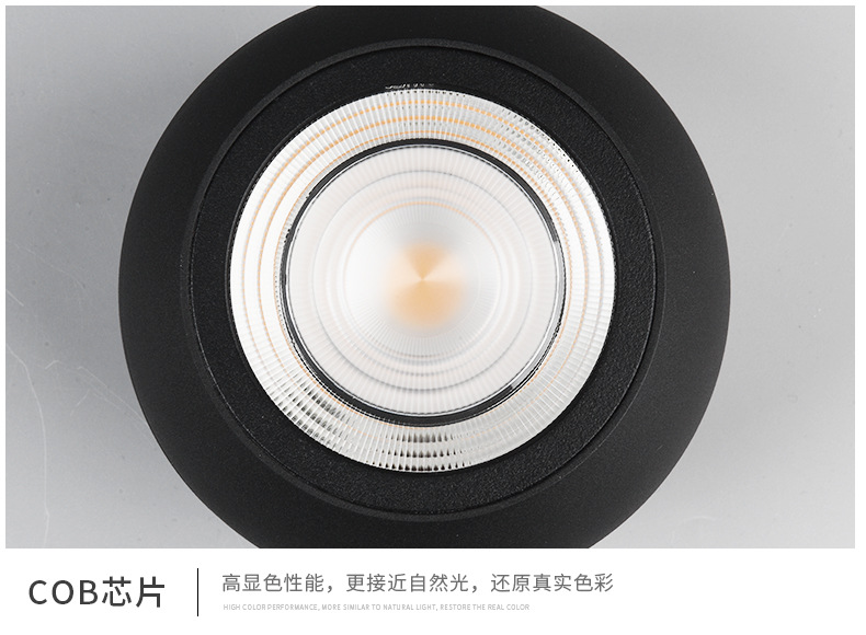 苹果球形明装轨道射灯211