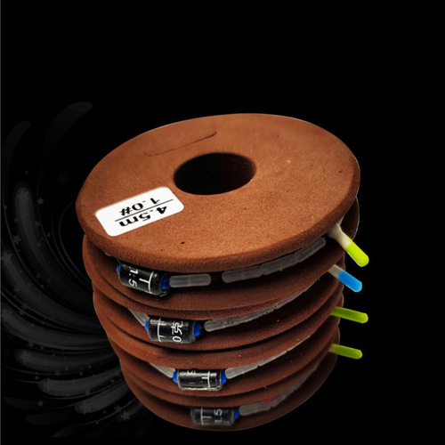 Wholesale line group spotted invisible main line line group set strong tension tied finished line group coffee shaft fishing line