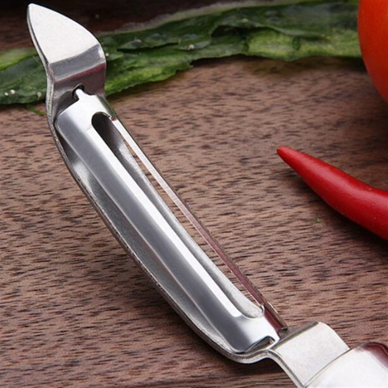 Stainless steel peeled knife scratch knife, skin knife, fruit peel, melon planer planer planer kitchen tool