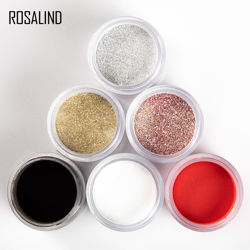 跨境美甲浸润粉套装免烤灯法式沾润粉指甲闪粉快干浸润胶底胶封层