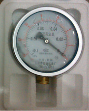 耐震真空压力表YN100- -0.1-0MPA真空表YTN100- -0.1-0MPA