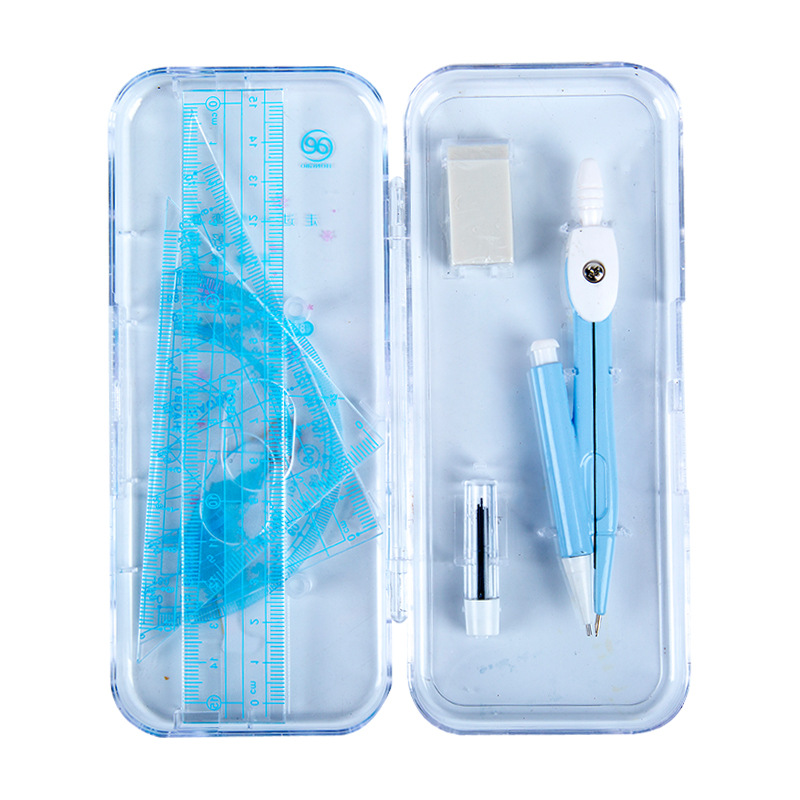 8839 estudiante examen brújulas traje dibujo pintura matemáticas enseñanza ayudas 7 piezas conjunto maestro papelería favorita