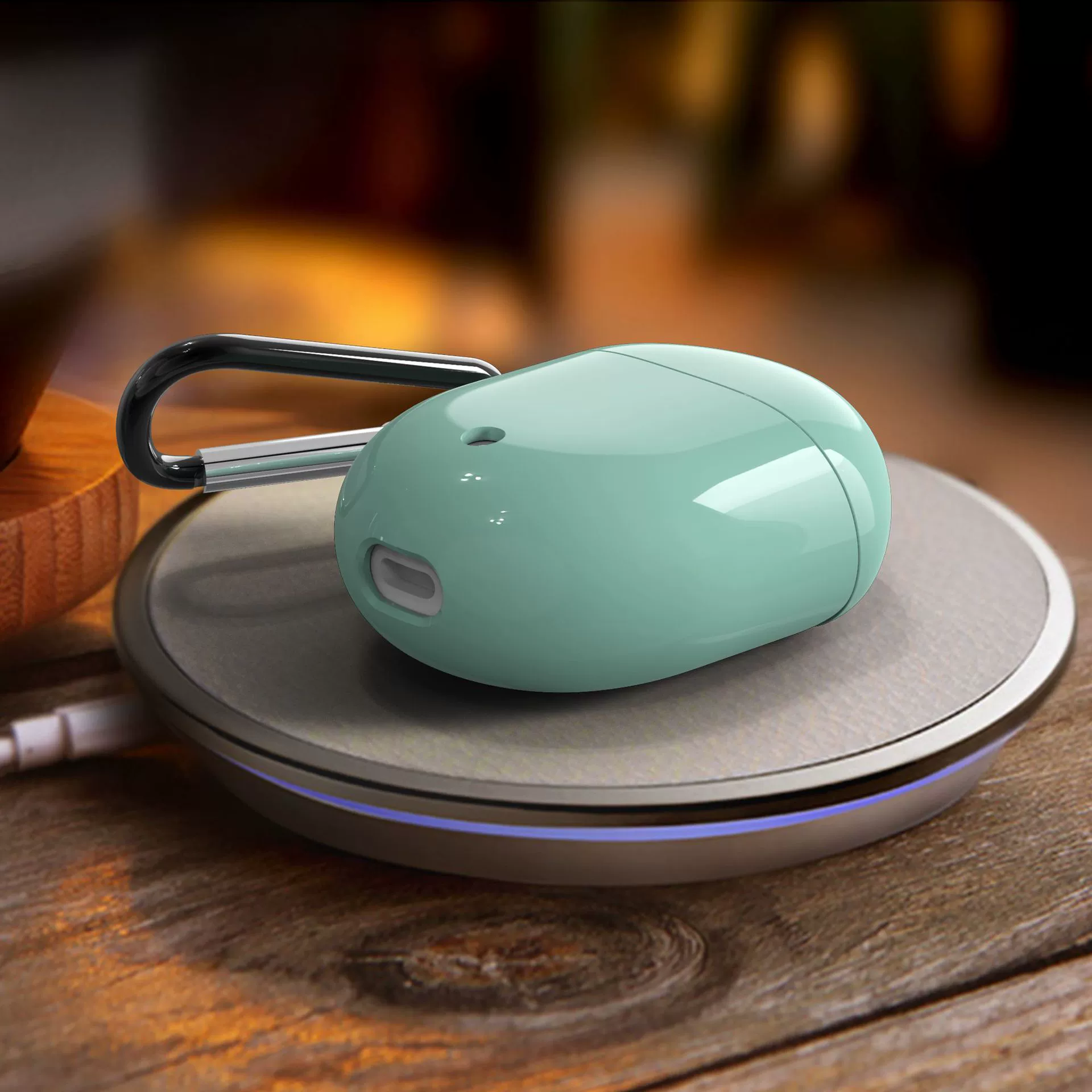 Google, compatible headphones, transparent protective case
