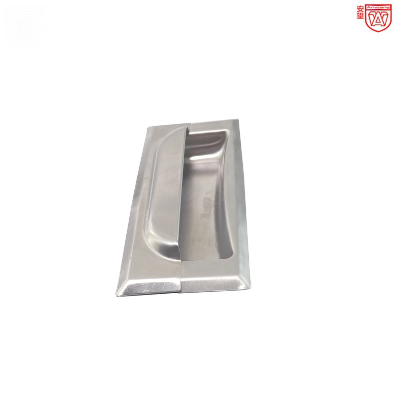 127 * 62mm acero inoxidable 304 mango de armario cajón armario puerta corredera oculta perno de mano empotrada mango de puerta