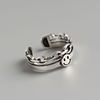 Fashionable retro ring, Korean style, on index finger, wholesale