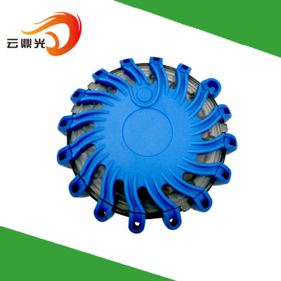 16 blue LED Warning light multi-function Warning lights 2AAA power supply waterproof IP65