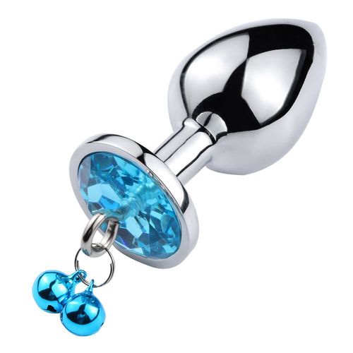 Sex toys for men and women's sex toys SM metal anal plug toy masturbation back courtyard expansion round bell anal plug double ling