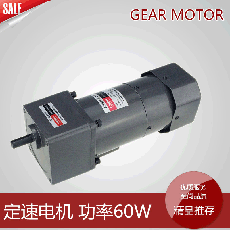 CNDF香港东方减速电机微型齿轮减速电机60W 5IK60GN-C-B刹车电机