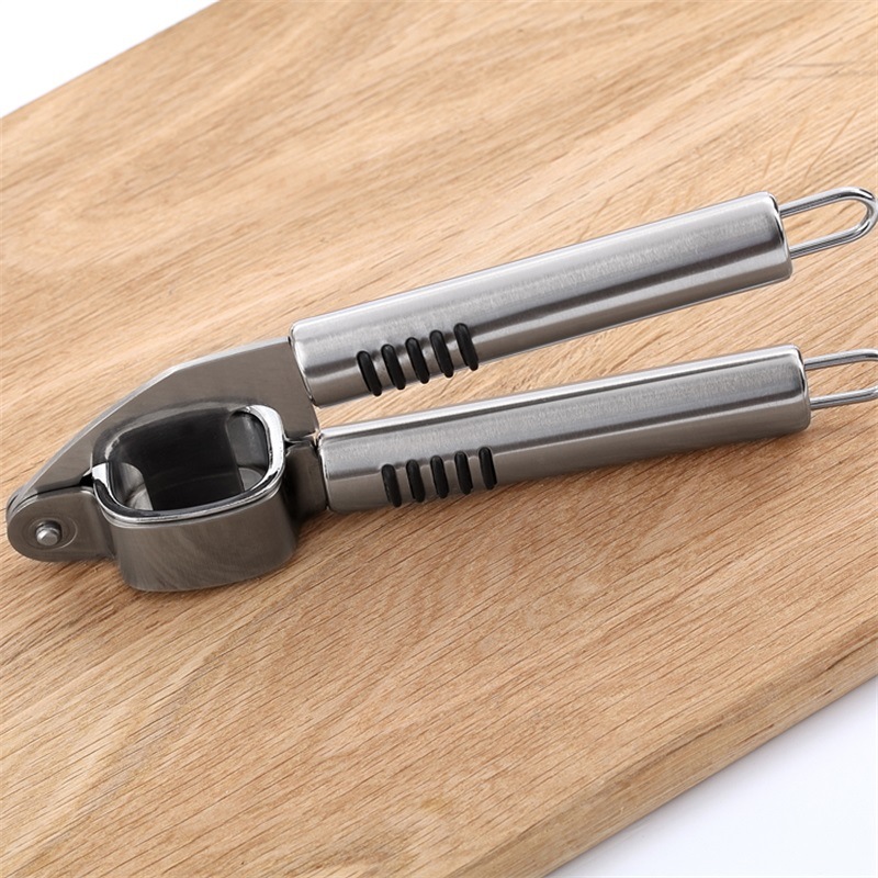 Stainless steel garlic press manual garlic press kitchen multi-functional household garlic press garlic press garlic press garlic press tool