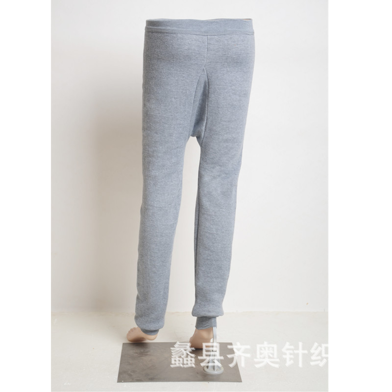 Middle and old age man monolayer Brushed leisure time Thermal Underwear Warm pants Autumn and winter Stall goods Manufactor wholesale