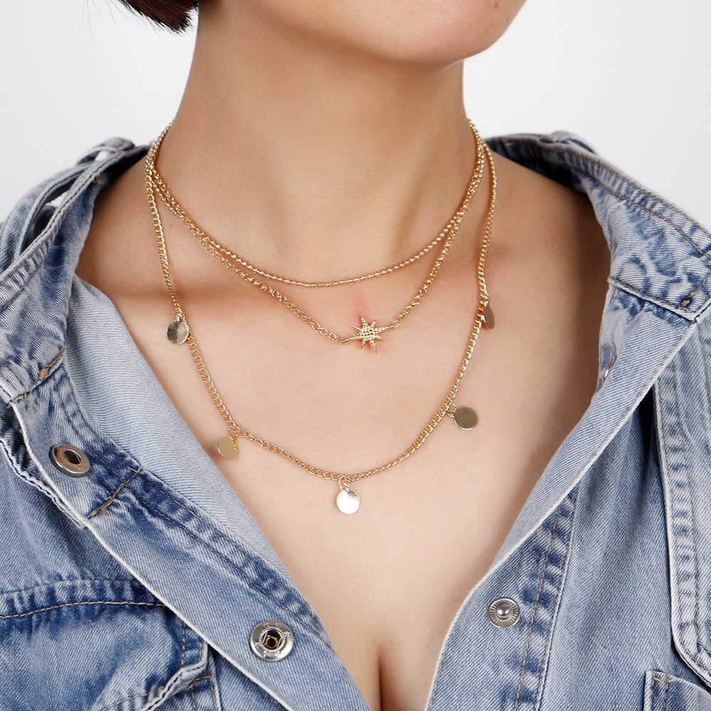 retro necklace