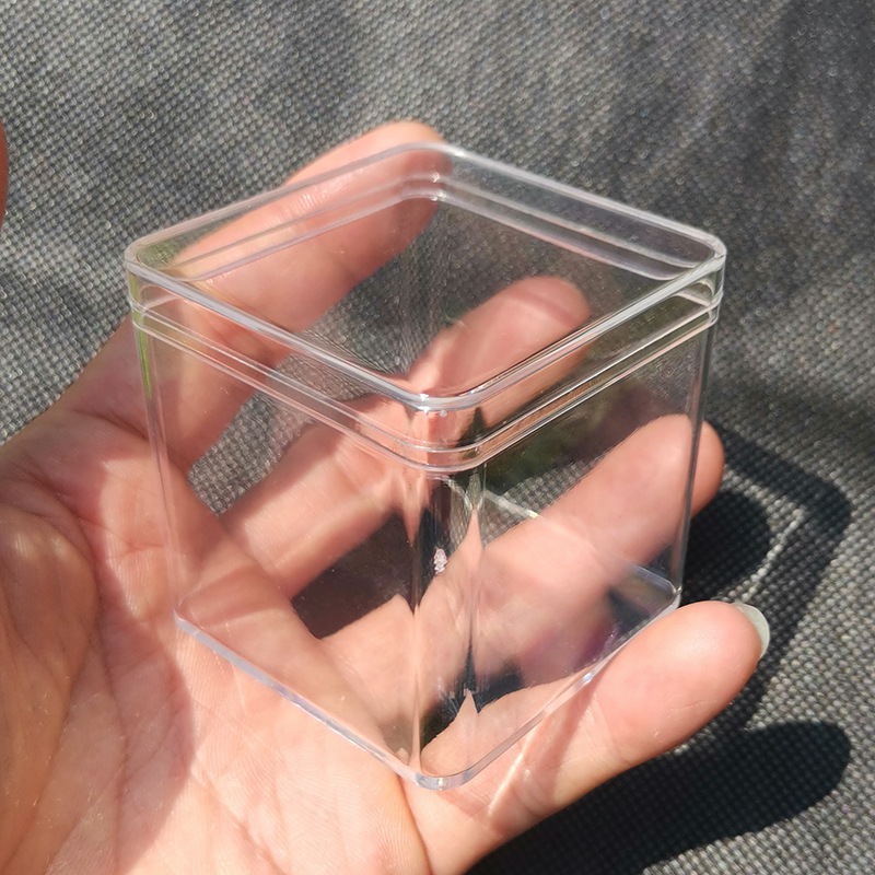 Supply Wholesale Square Rounded Square Box Plastic Transparent