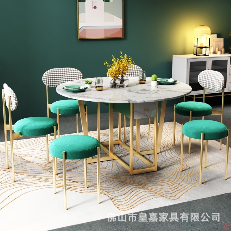 北欧网红ins椅子简约现代咖啡厅家用软包靠背椅休闲书桌椅餐桌椅