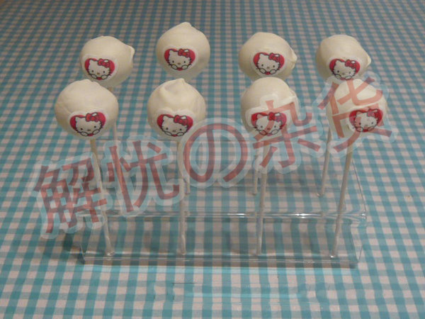 12孔亚克力棒棒糖展架蛋糕棒棒糖展架波板糖展示架lollipop stand